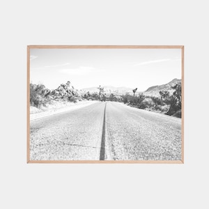 Joshua Tree Poster, Desert Photography, Southwestern Decor, Desert Print, National Park Poster, California Wall Art