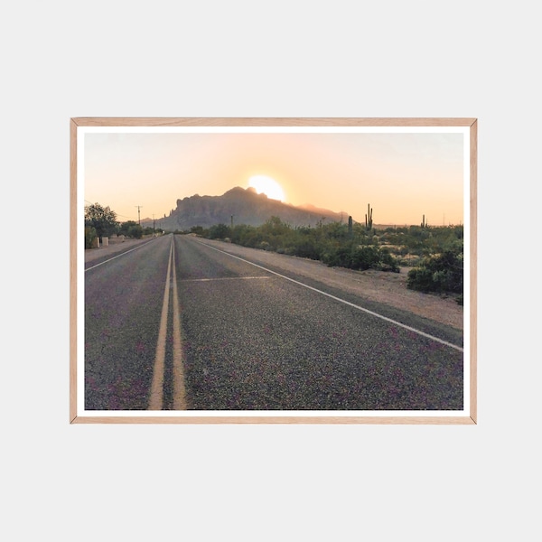 Lost Dutchman Mine, Superstition Mountains, Desert Poster, Southwest Decor