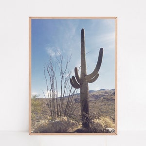Cactus Print, Printable Art, Cactus Photography, Home Decor, Wall Decor, Saguaro Art
