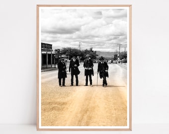 Tombstone Poster, Southwestern Decor, OK Corral, Tombstone Movie, Designer Wall Art, Cowboy Poster