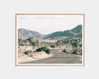 Joshua Tree California Print - Landscape Wall Art - National Park ...