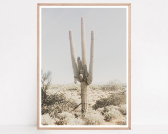 Cactus Print, Southwestern Decor, National Park Print, Saguaro Poster, Cactus Wall Art