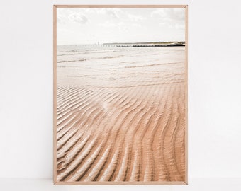 Coastal Beach Photography Print: Ocean Wall Art (Digital Download)