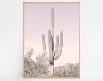 Tucson Wall Art, Cactus Print, National Park Print, Saguaro Art, Tucson Arizona, Digital Products, Arizona Gifts