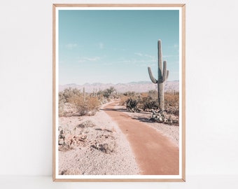 Cactus Print, Cactus Photography, Arizona Gifts, National Park Print, Southwest Decor