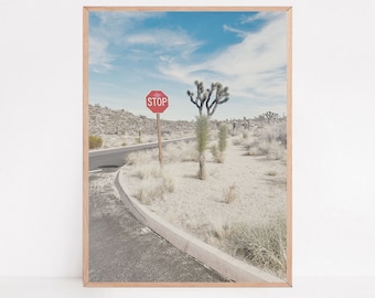 Joshua Tree Print, Southwestern Art, Desert Wall Decor (Digital Download)