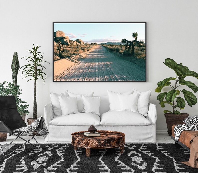 desert wall art for living room