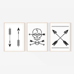 Arrow Wall Decor, Nursery Wall Art, Baby Shower Gift, Native Art, Southwestern Decor