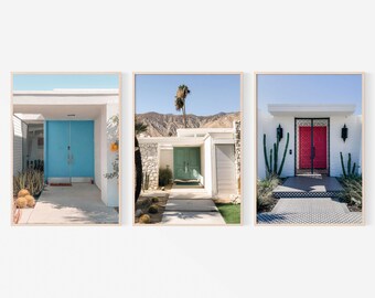 Palm Springs Print Set: Mid-Century Modern Architecture (Digital Download)