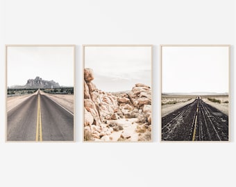 Southwestern Desert Art Print Set: Road Trip Photography (Digital Download)