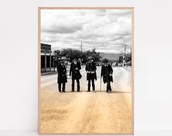 Tombstone Arizona Poster, OK Corral Print, Southwestern Wall Art (Digital Download)