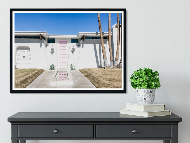 Printable Wall Art Palm Springs Digital DOWNLOAD Palm Tree Print California Print