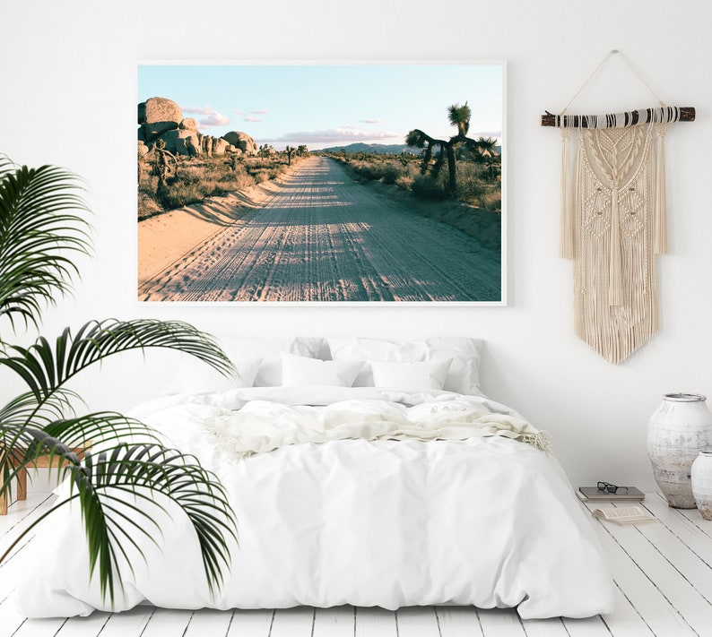 bedroom mojave desert art