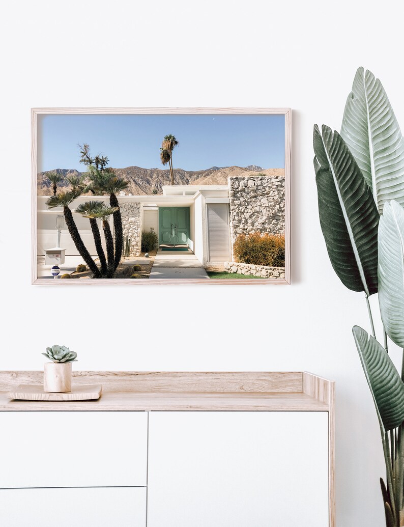 Front door photography wall art.