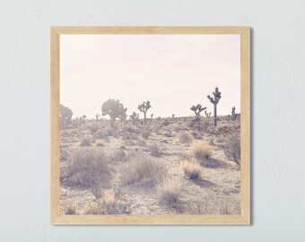 Nationalpark-Druck, Joshua Tree Druck, Reise Kalifornien, Mojave-Wüste, Boho-Dekor