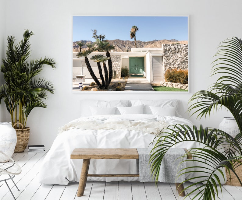 Bedroom Palm Springs art.