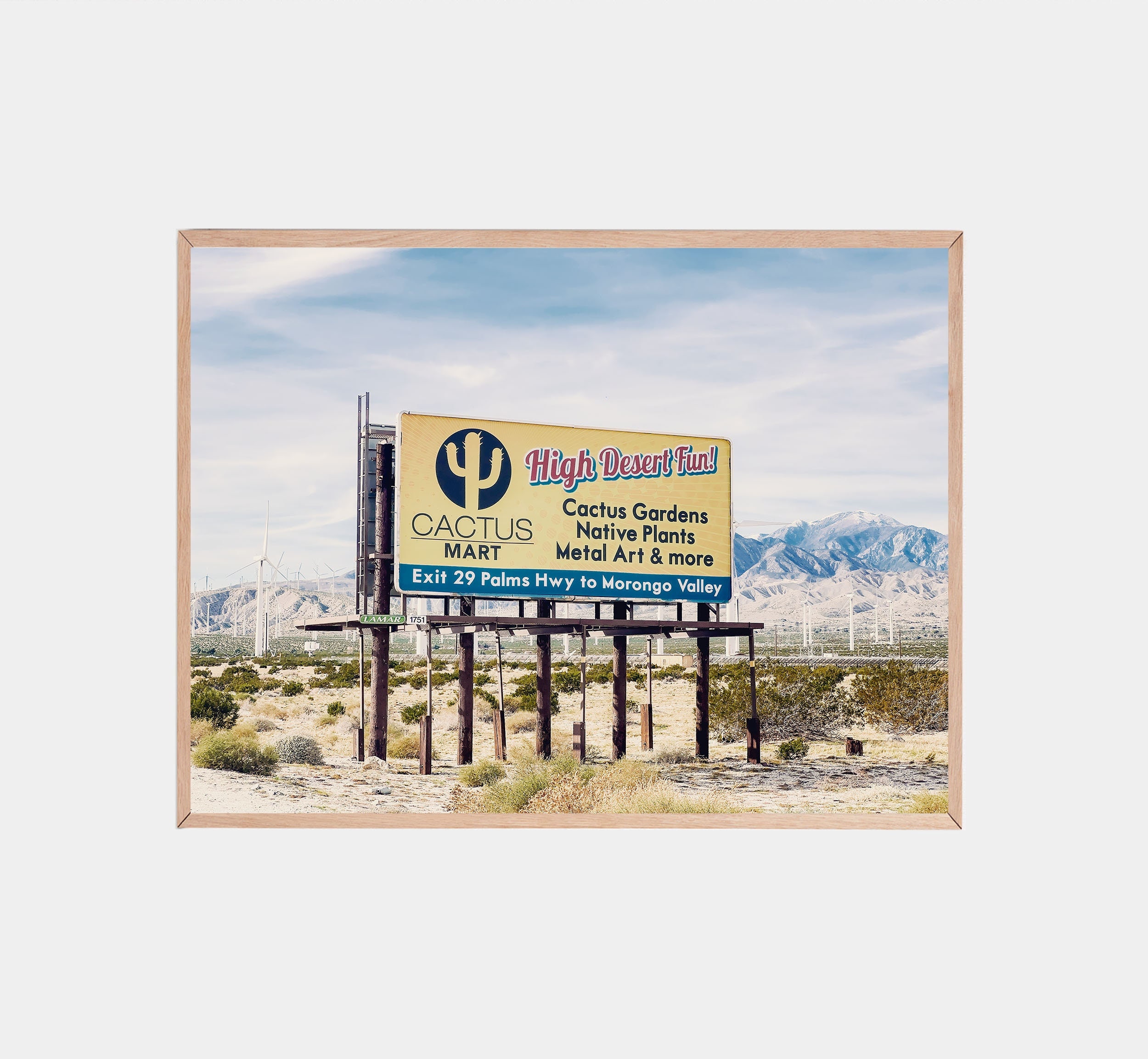 Cactus Mart, Straenrand Werbetafel, Vintage Straenschild, Palm Springs  Druck, Road Trip Art - Etsy sterreich