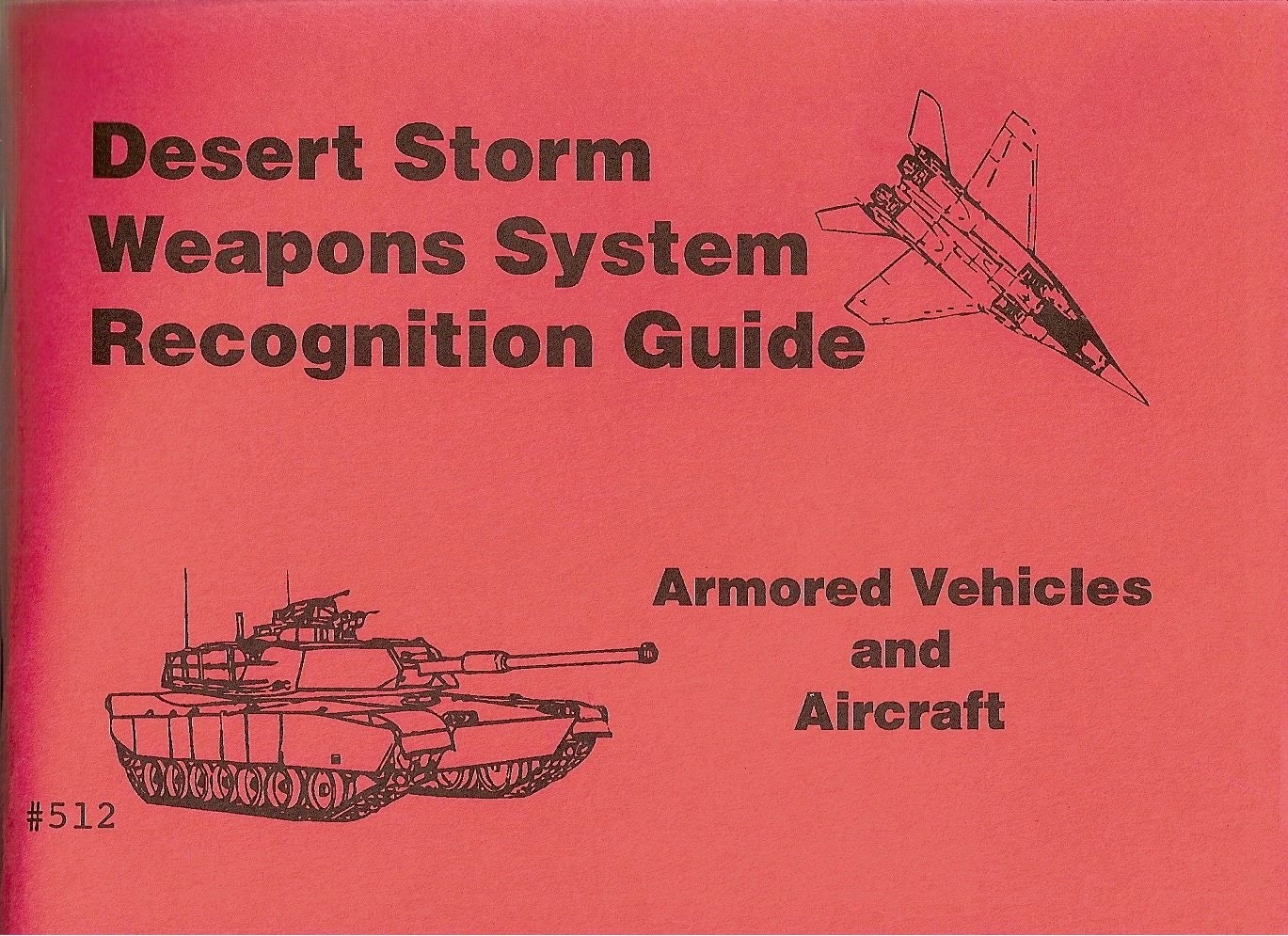 Desert Storm Weapons Recognition Guide Armored Vehicles and Aircraft