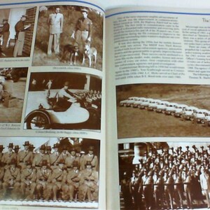 May include: A book open to a page with black and white photos of people in uniform. The text on the page reads 'The 1960s'.