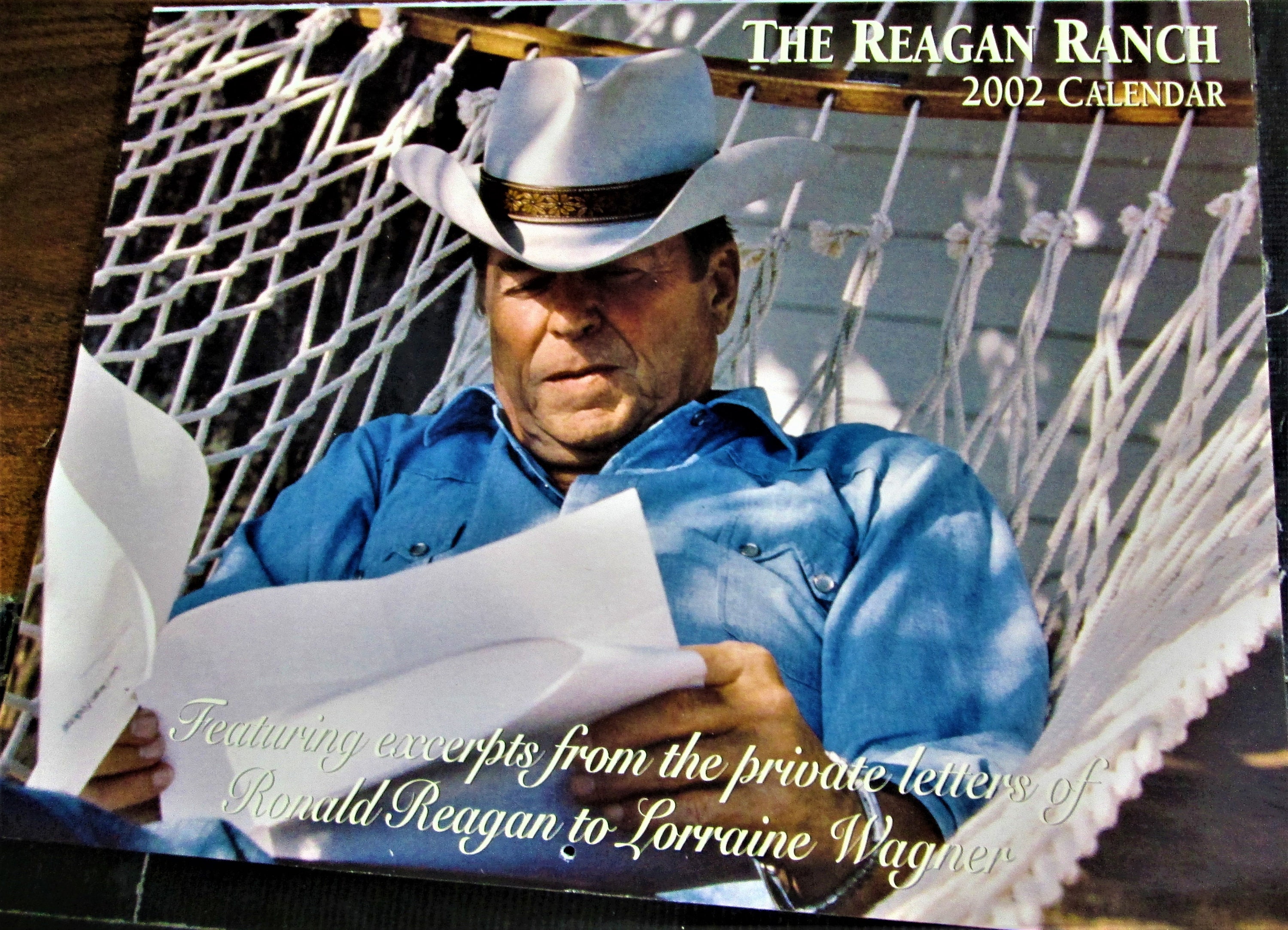 The Reagan Ranch 2002 Calendar : Featuring Excepts From Private Letters of Ronald Reagan to Lorraine Wagner by Young America's Foundation - Etsy the-reagan-ranch-2002-calendar-featuring-excepts-from-private-letters-of-ronald-reagan-to-lorraine-wagner-by-young-america-s-foundation-etsy