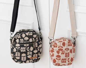 Solin Cross Bag (Small / Large) PDF Sewing Pattern, clutch bag pattern, small bag