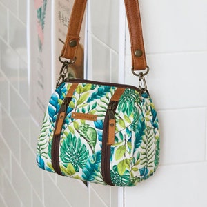 Mini sac à bandoulière Meadow PDF Patron de couture, sac de style vintage