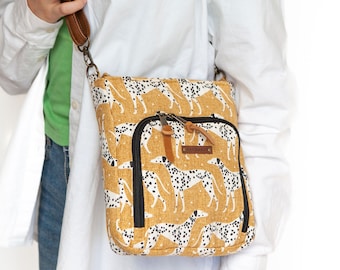 Kade Crossbody Bag Sewing Pattern | PDF Purse Tutorial with Card Pocket | DIY Everyday Messenger Bag Template | Bag Maker Project