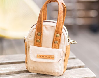 Patrón de costura en PDF de bolso cruzado Enzo Mini, bolso para teléfono, bolso para dispositivos electrónicos