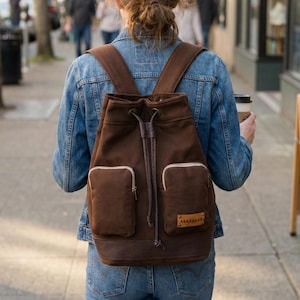 Loren Bucket Backpack PDF Sewing Pattern