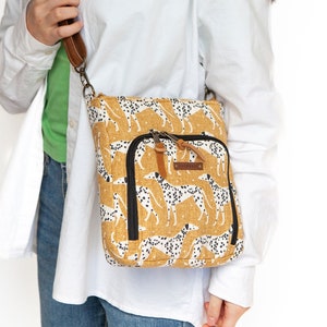 Kade Zip Down Card Pocket Cross Bag PDF Sewing Pattern