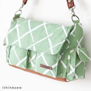 Alyx Cross Bag PDF Sewing Pattern, camera bag pattern