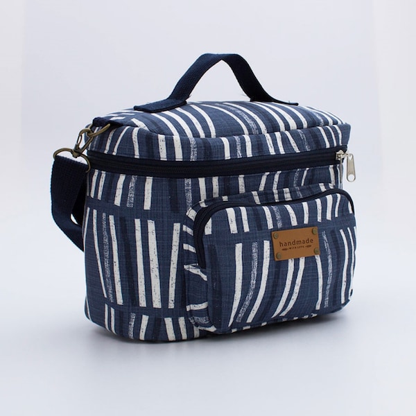 Dillan Lunch Bag PDF Sewing Pattern, camera bag