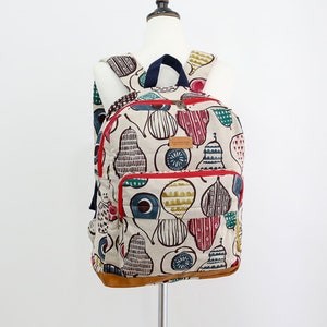 Byron School Backpack PDF Sewing Pattern, back to school, travel bag