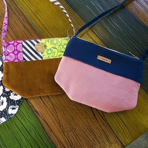 ティーン向けウィローミニクロスバッグ PDF 縫製パターン、簡単な縫製パターン