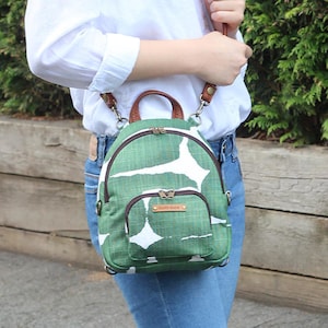 Magali Mini Backpack / Cross Bag PDF Sewing Pattern, small backpack