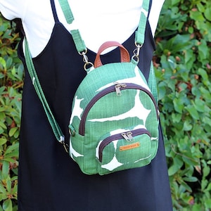 Magali Mini Backpack / Cross Bag PDF Sewing Pattern, small backpack