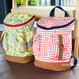 Donna Backpack PDF Sewing Pattern