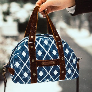 Carla Small Boston Bag PDF-Schnittmuster