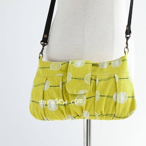 Patricia Cross Bag PDF Sewing Pattern, easy sewing pattern