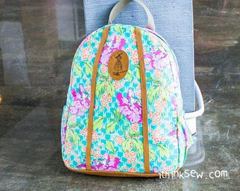 Molde de costura em PDF para mochila Phoebe