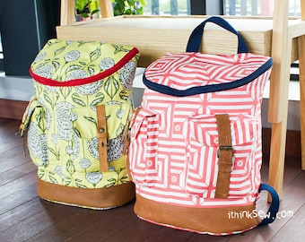 Donna Backpack PDF Sewing Pattern