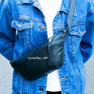 Modello PDF per cucire la borsa Antonio Waist/Sling Bag