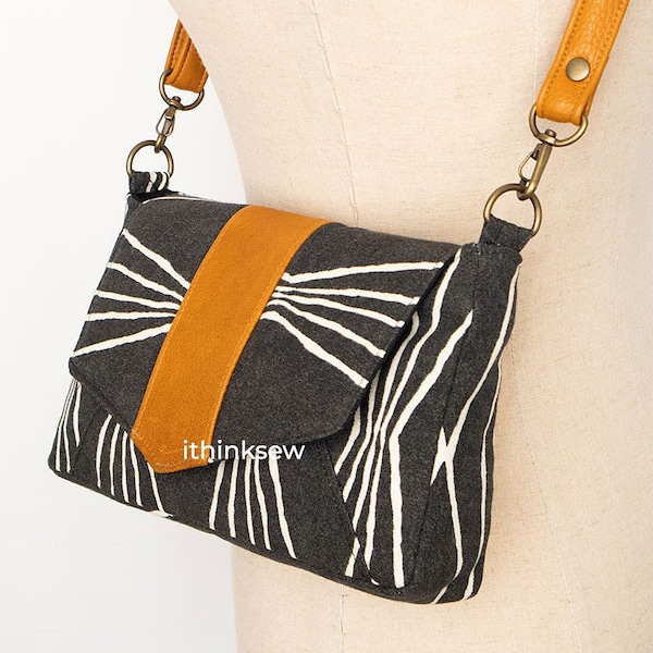 Tyne Cross Bag PDF Sewing Pattern