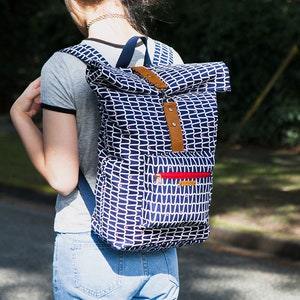 Roxanne Rolltop Backpack PDF Sewing Pattern