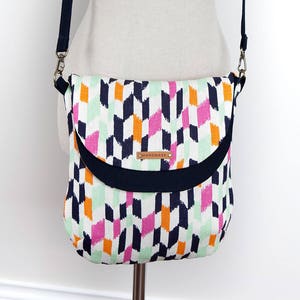 Bethan Bag PDF Sewing Pattern, fold over bag