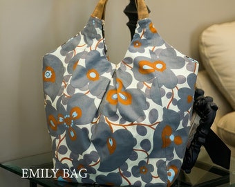 The Emily Bag PDF Sewing Pattern, easy sawing pattern
