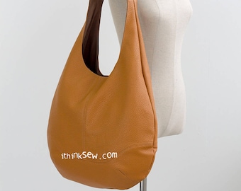 Alaina Hobo Bag PDF Sewing Pattern, hobo bag, easy sewing pattern