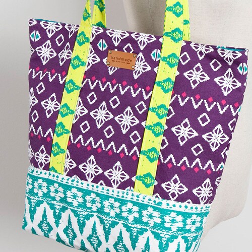 Lacy Tote Bag PDF Sewing Pattern | Etsy