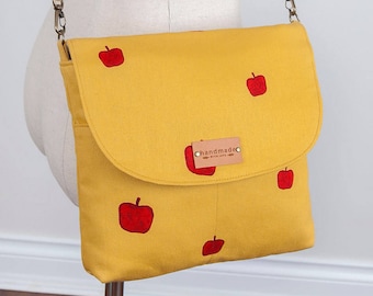 2 Style Crossbody Bag Pattern PDF | Danica Flap Purse & Top Zip Messenger Tutorial | Everyday Handbag Template | Versatile Craft for Sewists