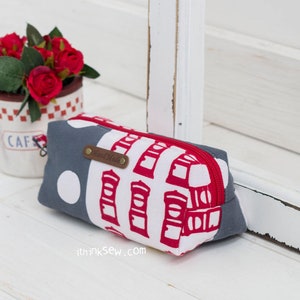 Joyce Pouches PDF Sewing Pattern (2 sizes), pencil case